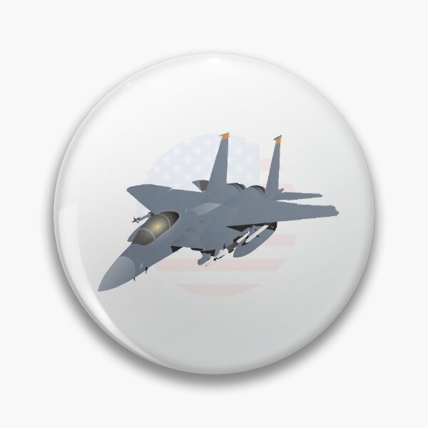 Item preview, Eagle Jet Fighter with American Flag designed and sold by NorseTech.