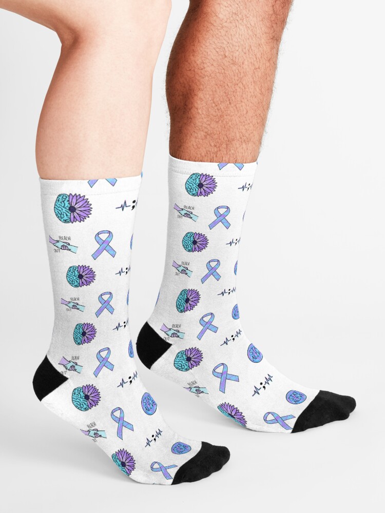 "Mental Health pack " Socks by Kami725 Redbubble