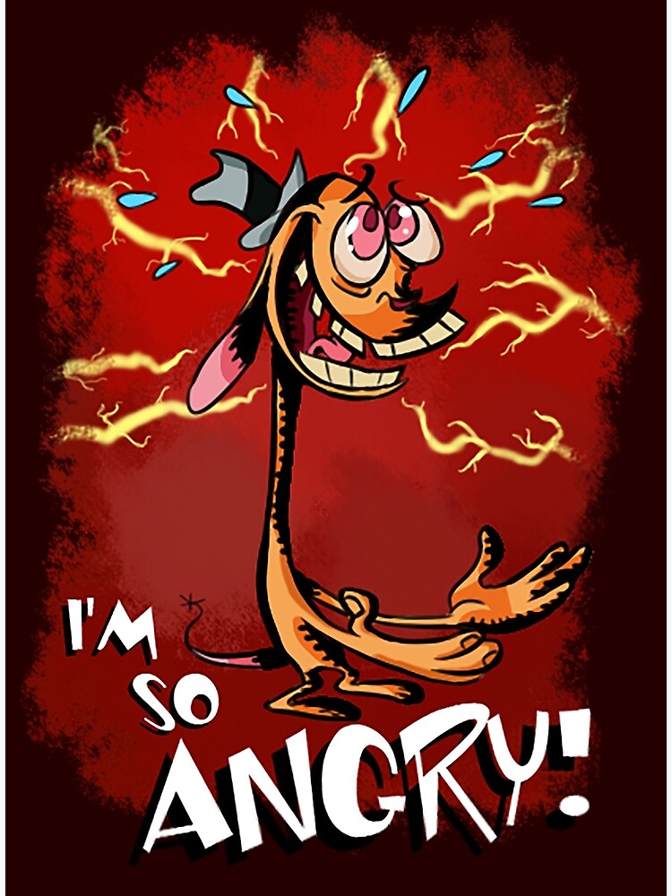 "Ren is so Angry" Poster by Dingalow Redbubble