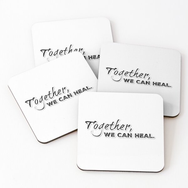 Item preview, TOGETHER WE CAN HEAL POSITIVE PATRIOTIC DEFEAT CORONAVIRUS COVID-19 designed and sold by Nextlevellife.