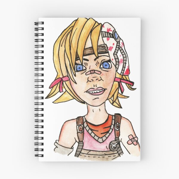 Item preview, Borderlands 2 Tiny Tina Psycho Inspired Watercolour Illustration by Jayne Kitsch designed and sold by JayneKitsch.