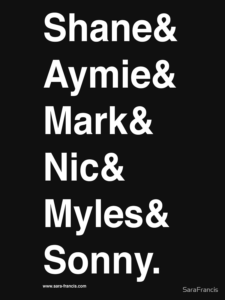The Mainland Names Ampersand by SaraFrancis
