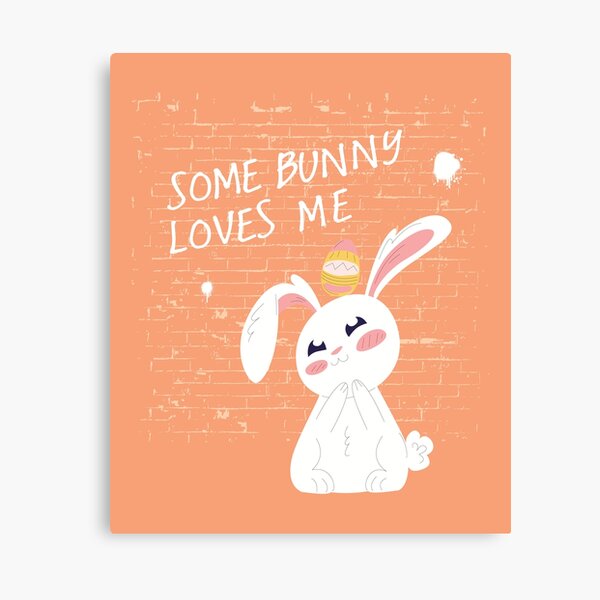 Impressions Sur Toile Sur Le Theme Lapin De Paques Redbubble