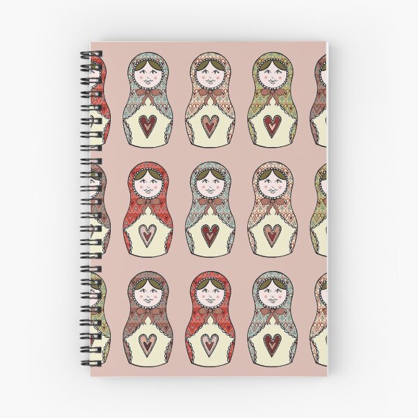 Item preview, Russian Dolls, Matryoshka Pattern 5 designed and sold by Helen McCartney Designs.