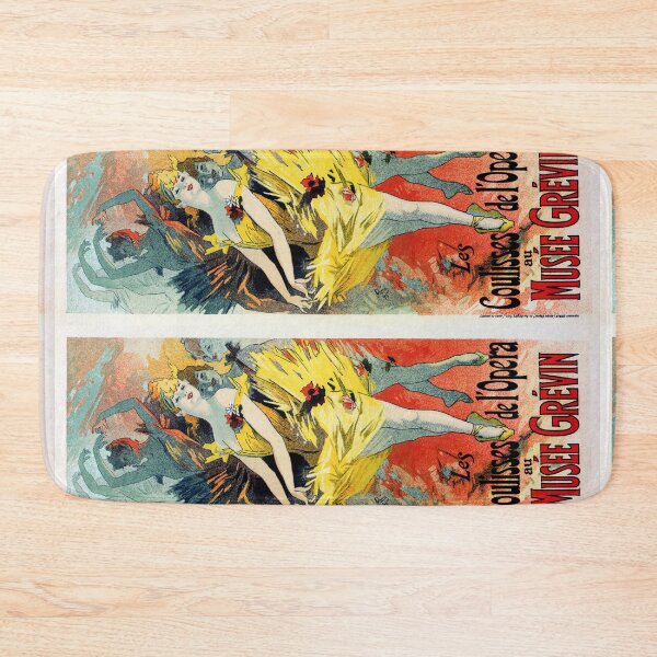 Item preview, vintage French art nouveau ballet vertical banner  designed and sold by aapshop.