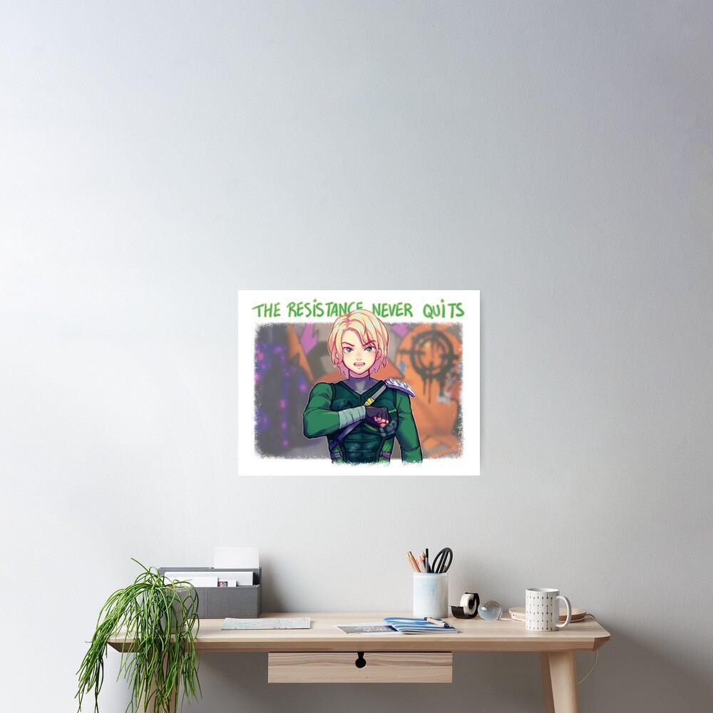 The Resistance Never Quits Poster