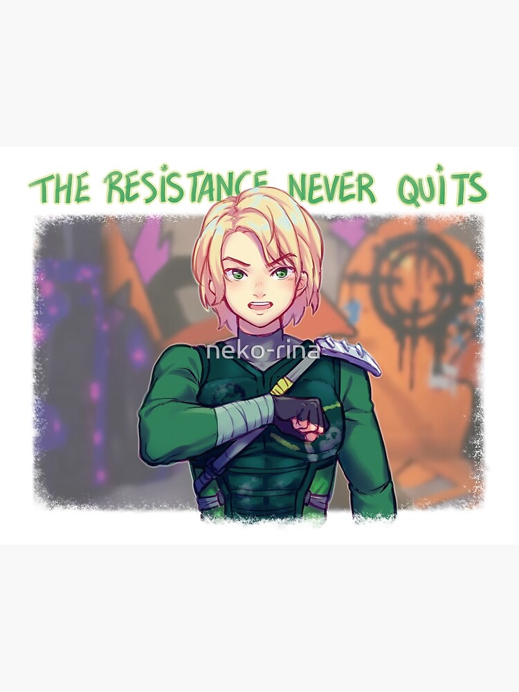 The Resistance Never Quits by neko-rina