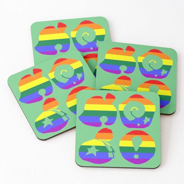 Item preview, Rainbow AC Pattern (2x2 version) designed and sold by SimplyPride.