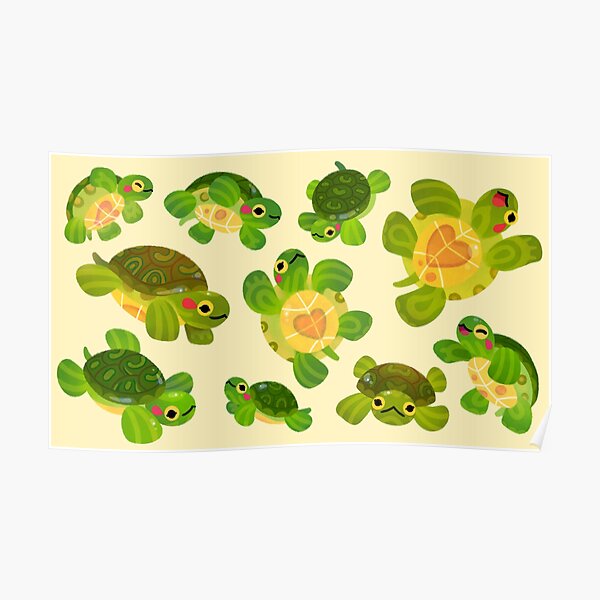 Red-eared slider Poster