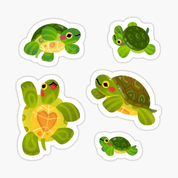 Item preview, Red-eared slider - pastel designed and sold by pikaole.