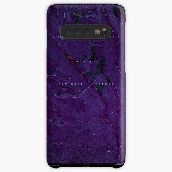 USGS Topo Map Washington State WA Mt Barney 242616 1969 24000 Inverted Samsung Galaxy Snap Case