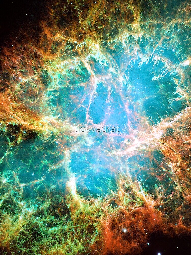 The Crab Nebula. Nasa Hubble Space Telescope Image. Isn't Astronomy Wonderful! by tiokvadrat