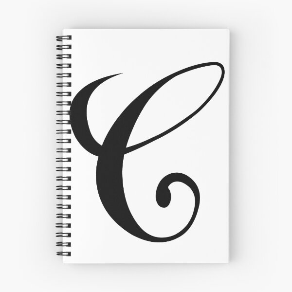 Item preview, Calligraphy Letter Initial C designed and sold by ByJezie.