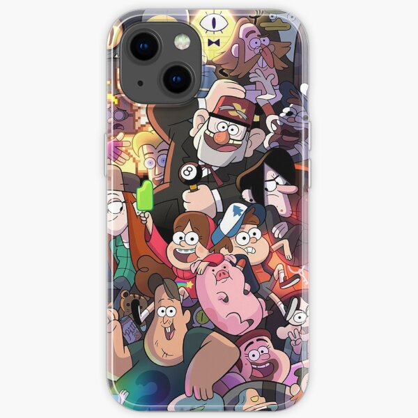 gravity falls iPhone Soft Case