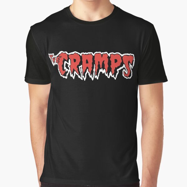 The Cramps 70s Vintage Style Punk Band Graphic T-Shirt