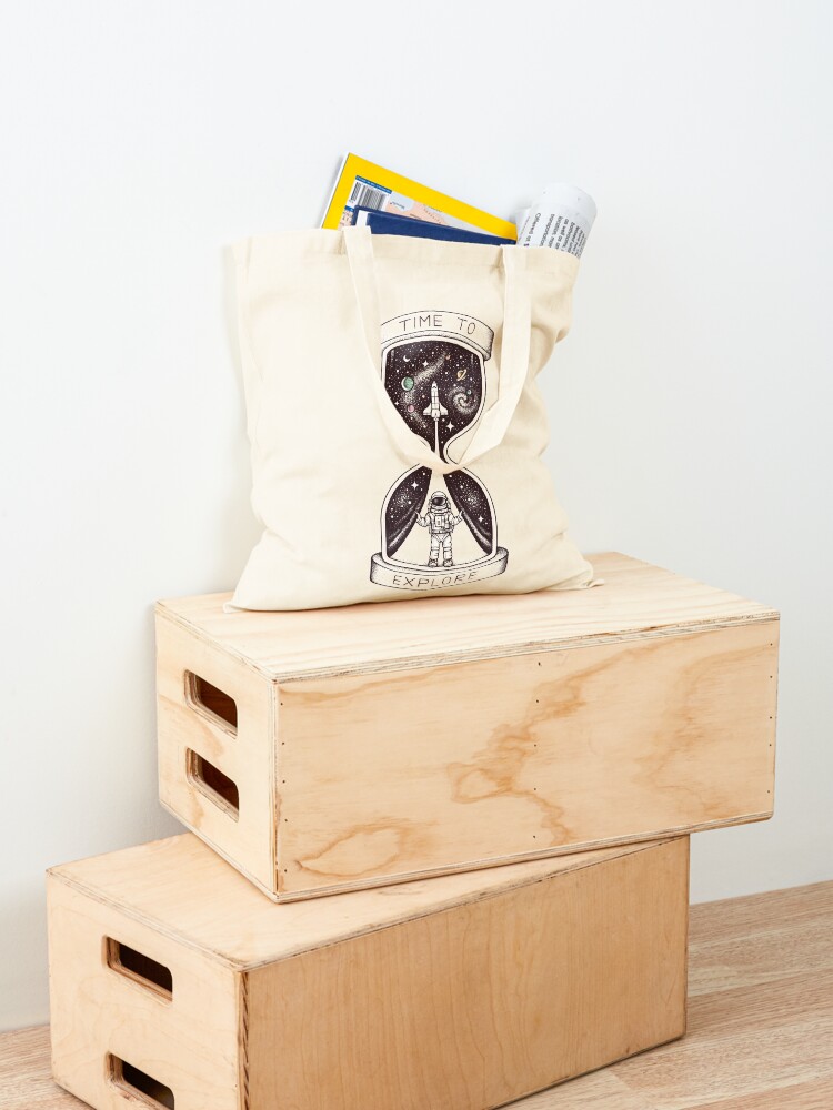 Alternate view of Time to Explore Tote Bag
