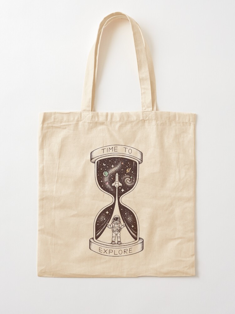 Alternate view of Time to Explore Tote Bag