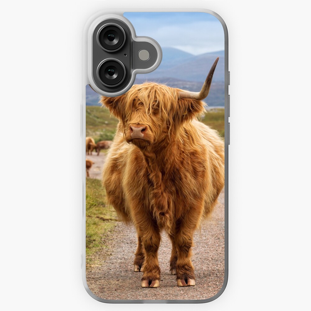 Vista previa del artículo con la obra «Funda blanda para iPhone», diseñado y vendido por PhotosEcosse.