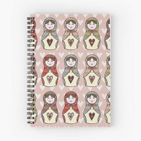 Item preview, Russian Dolls, Matryoshka Pattern 4 designed and sold by Helen McCartney Designs.