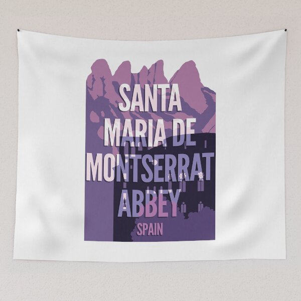 Item preview, Santa Maria de Montserrat Abbey - Spain designed and sold by Moritz Schwäble.