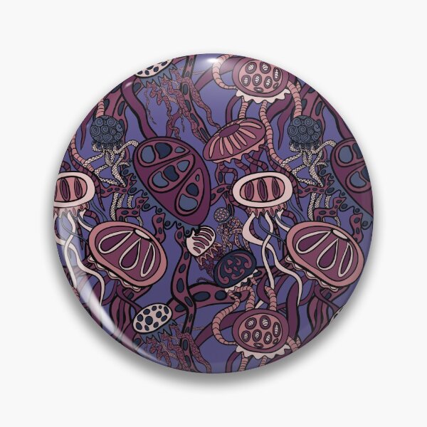 Item preview, Bloom of Jellyfish Purple and Red designed and sold by LadyTaneli.