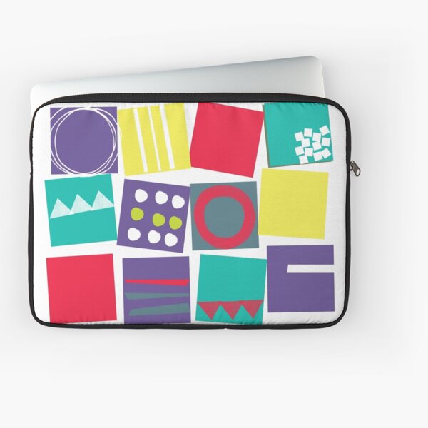 Abstract Squares Laptop Sleeve