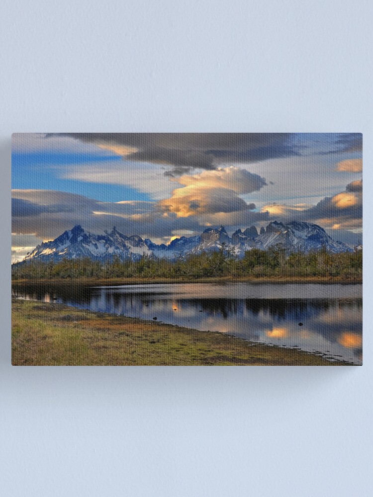 Alternate view of Torres Peaks Canvas Print
