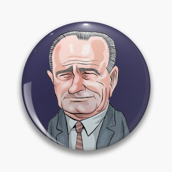President Lyndon B. Johnson Pin