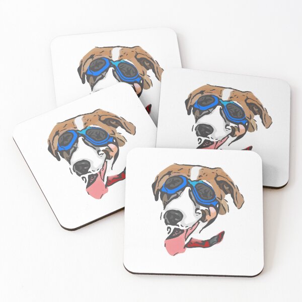 Item preview, LOU - dog + goggles = doggles designed and sold by irvd5d.