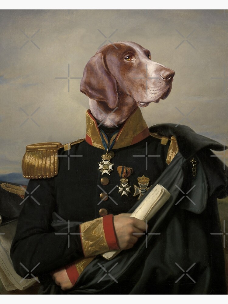Maestro con mascota - Póster Personalizado (hombre con perro o