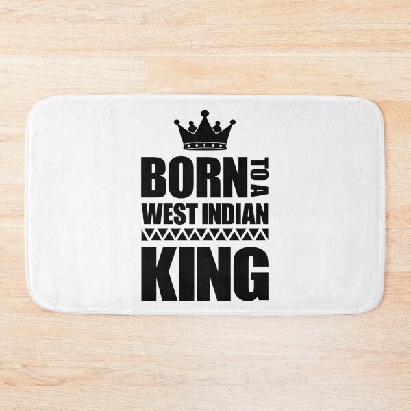 Item preview, Born to a West Indian King designed and sold by IdentiTee Studios.