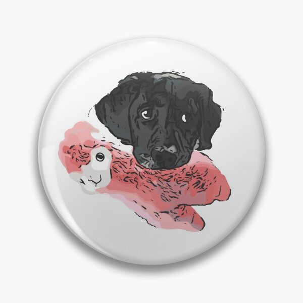 Item preview, KAI - black lab - llama designed and sold by irvd5d.