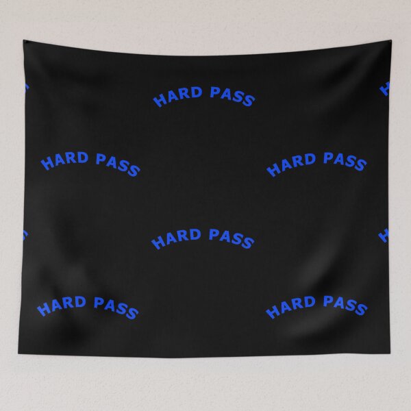 Item preview, Hard Pass - Cobalt Blue designed and sold by ryanwfraser.