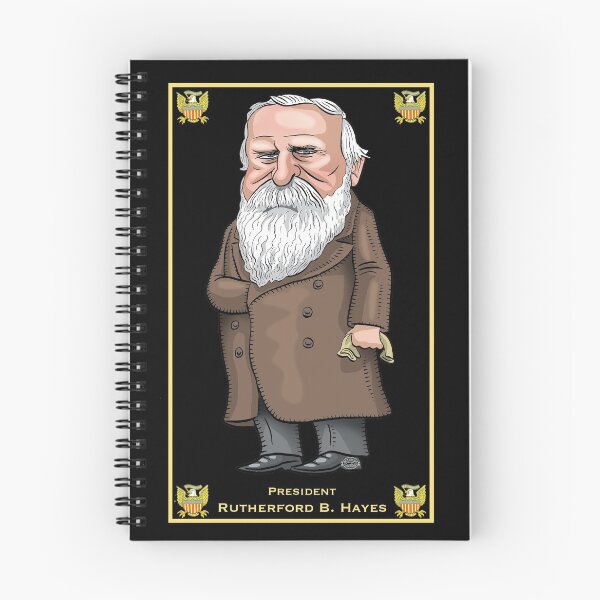 Item preview, President Rutherford B. Hayes designed and sold by MacKaycartoons.