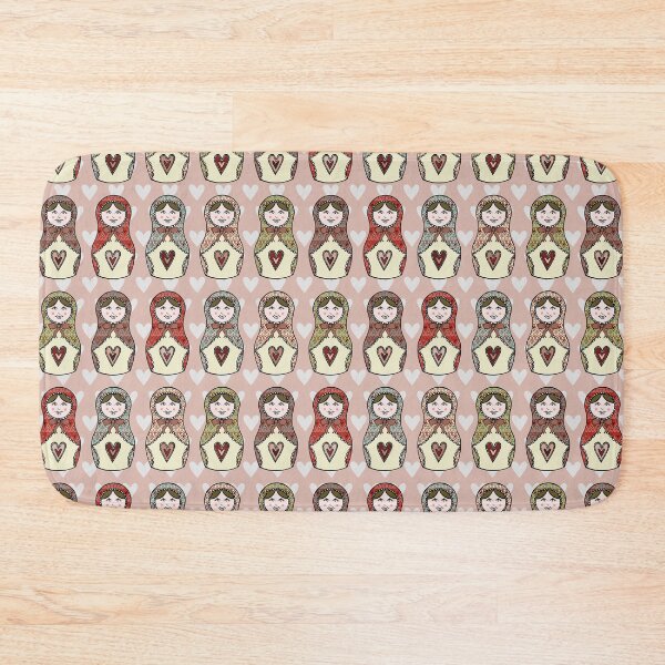 Item preview, Russian Dolls, Matryoshka Pattern 4 designed and sold by Helen McCartney Designs.