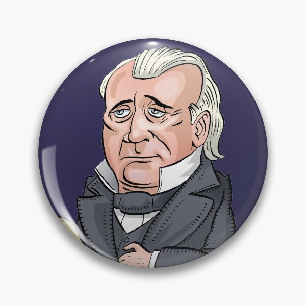 Item preview, President James K. Polk designed and sold by MacKaycartoons.