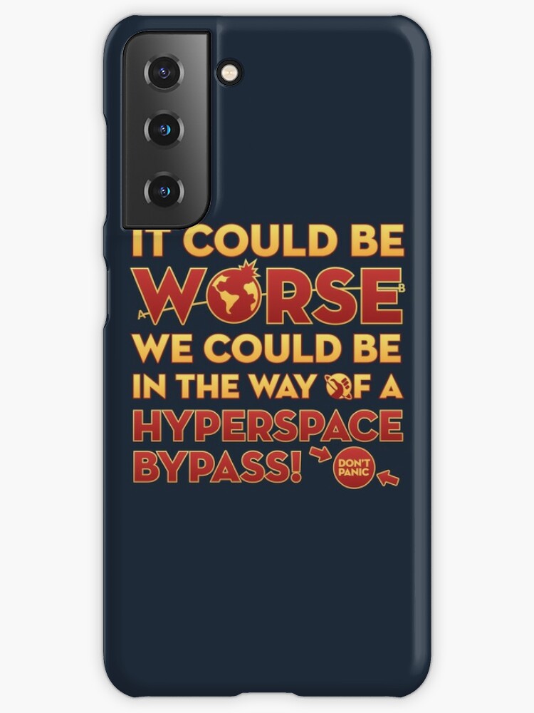 HHGttG - It Could Be Worse Essential T-Shirt for Sale by futuristicvlad