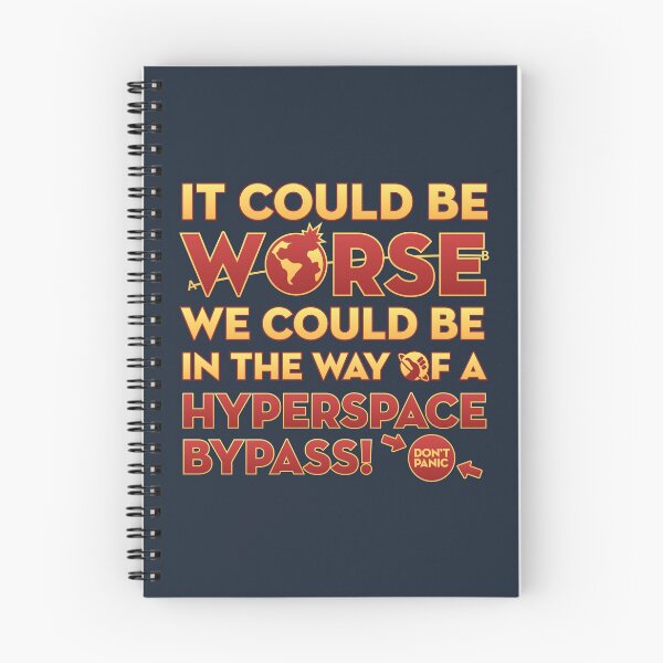 Item preview, HHGttG - It Could Be Worse designed and sold by Deep Space Dives.