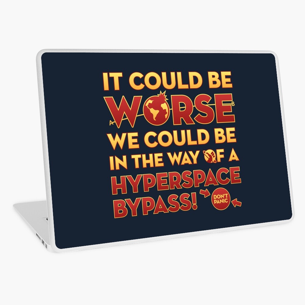 HHGttG - It Could Be Worse Essential T-Shirt for Sale by futuristicvlad