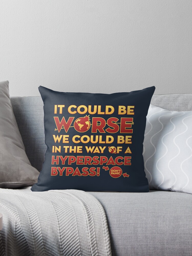 HHGttG - It Could Be Worse Essential T-Shirt for Sale by futuristicvlad