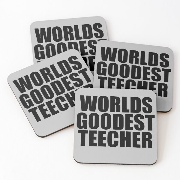 Item preview, WORLDS GOODEST TEACHER designed and sold by FrictionMaxxing.