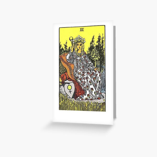 The Empress Tarot Greeting Card
