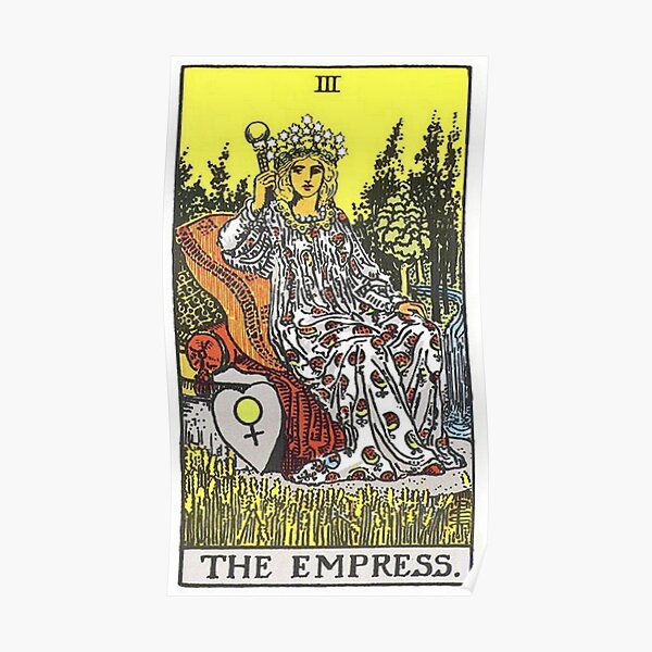 The Empress Tarot Poster