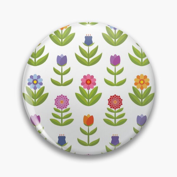 Item preview, Retro Flower Pattern designed and sold by Calislahn.