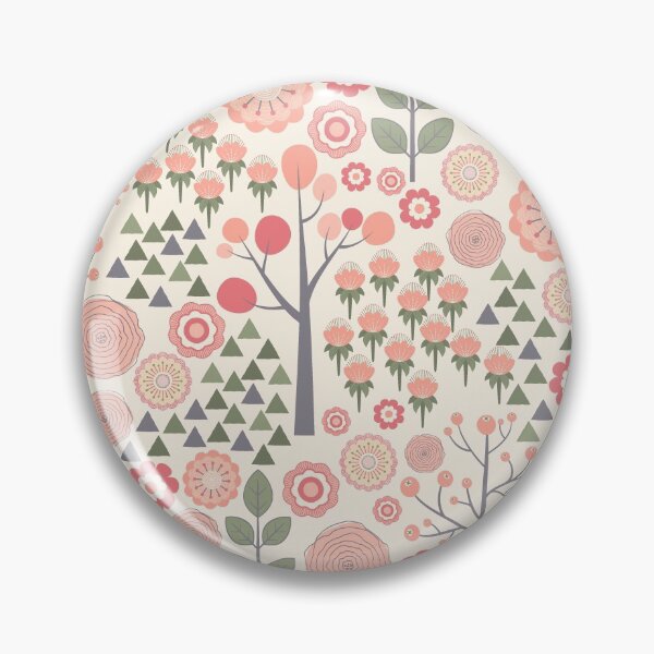 Aperçu de l'œuvre Motif floral dense Scandi créée et vendue par Calislahn.