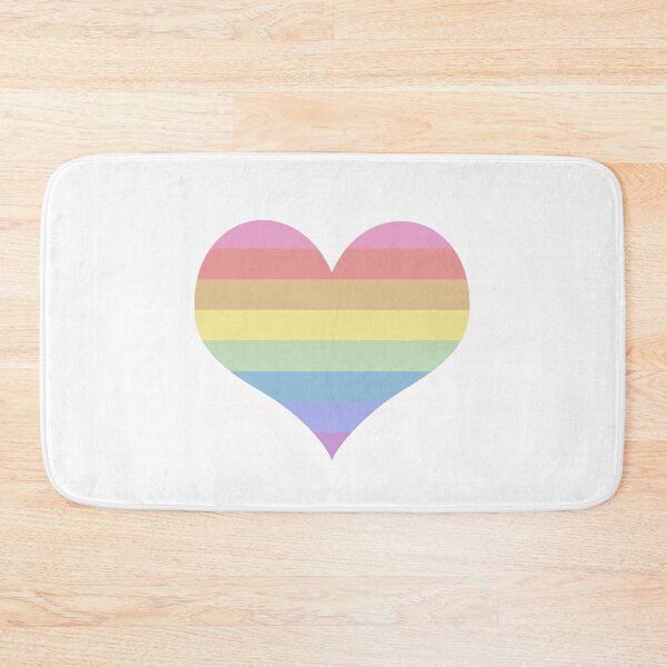 Item preview, Pastel Pride Rainbow Heart designed and sold by ataridoge.