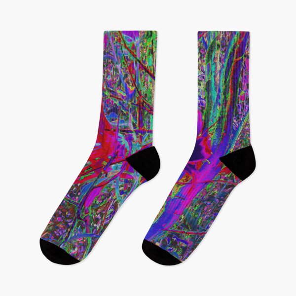 Item preview, Psychedelic Abstract Rainbow Colors Lily Garden designed and sold by myrubiogarden.
