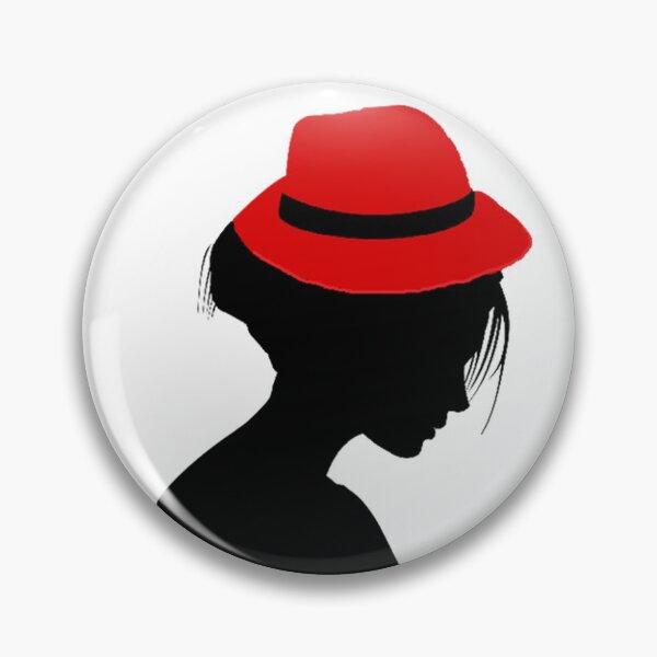 Item preview, LADY WITH RED HAT designed and sold by Adri Barnard.