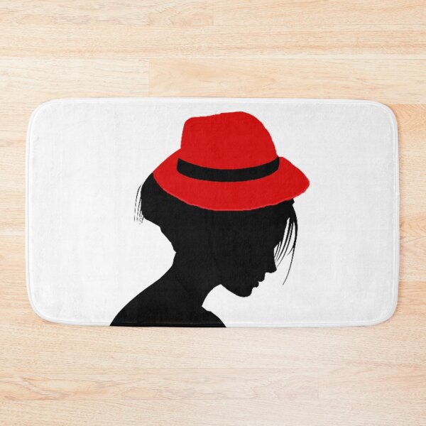 Item preview, LADY WITH RED HAT designed and sold by Adri Barnard.