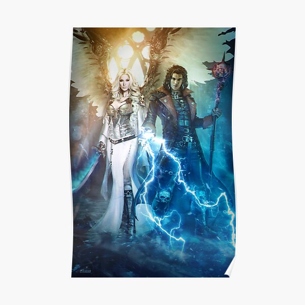 Warhammer 40k Zayel and Darius Poster